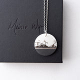 Abstract Round Necklace