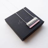 Pink Abstract Necklace