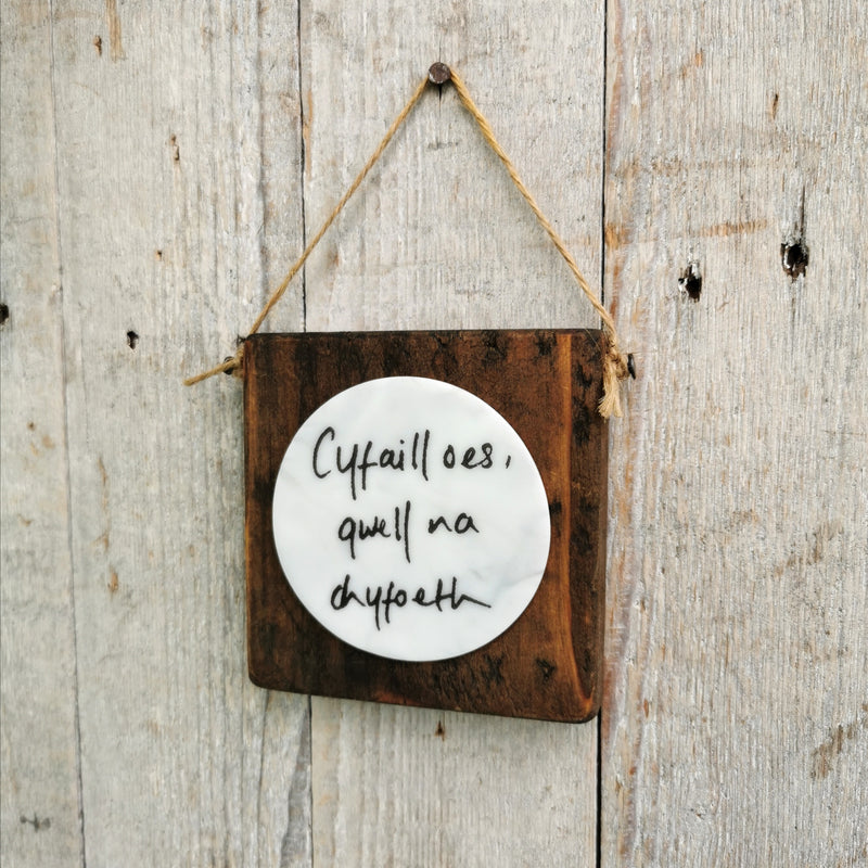 Cyfaill oes, gwell na chyfoeth
