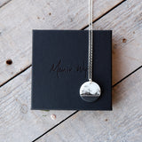 Black & White Abstract Necklace
