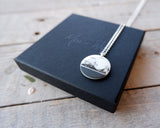 Black & White Abstract Necklace