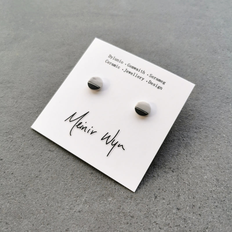 Flat Marbled Studs