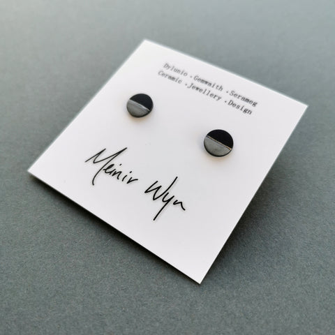 Gray & Black Studs